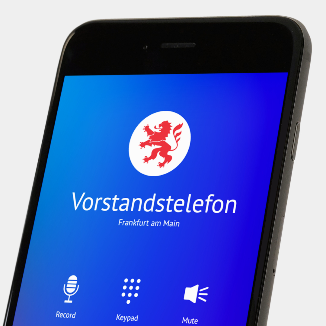 Bild vom Vorstandstelefon